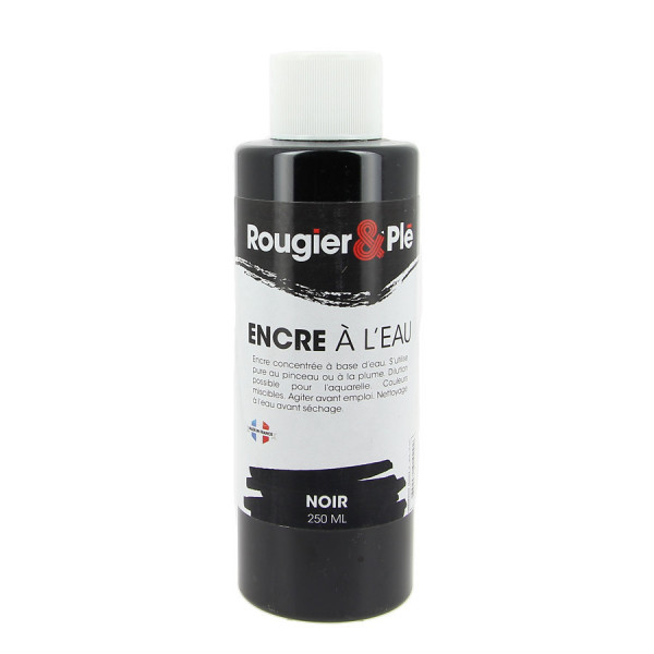 Encre à l'eau 250 ml R&P Noir