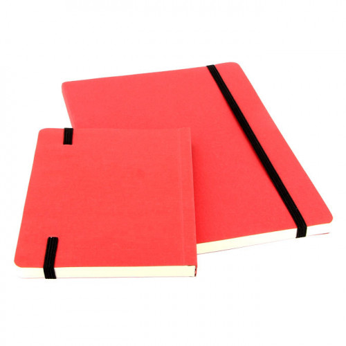 Carnet de croquis 80 g/m² 80 feuilles Rouge 10,5 x 14 cm