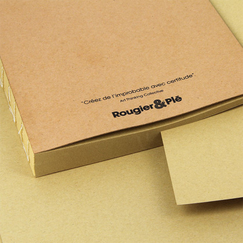 Livre papier Kraft 100 g/m² 120 feuilles A5 14,8 x 21 cm