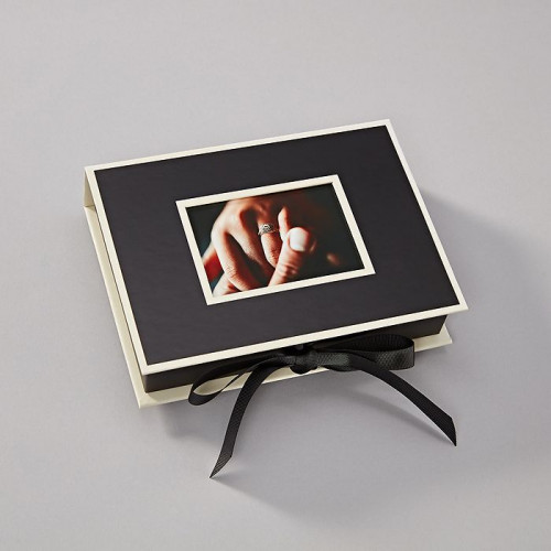 Album photo accordéon PRAT Leporello noir 15 x 22 cm