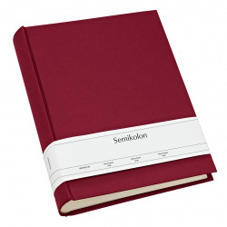 Grand abum photo Classic 130 pages - 30,5 cm - Bordeaux