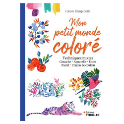 Livre mon petit monde coloré