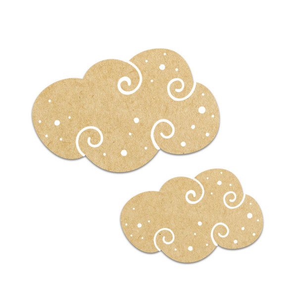 Lot de nuages 2 pcs