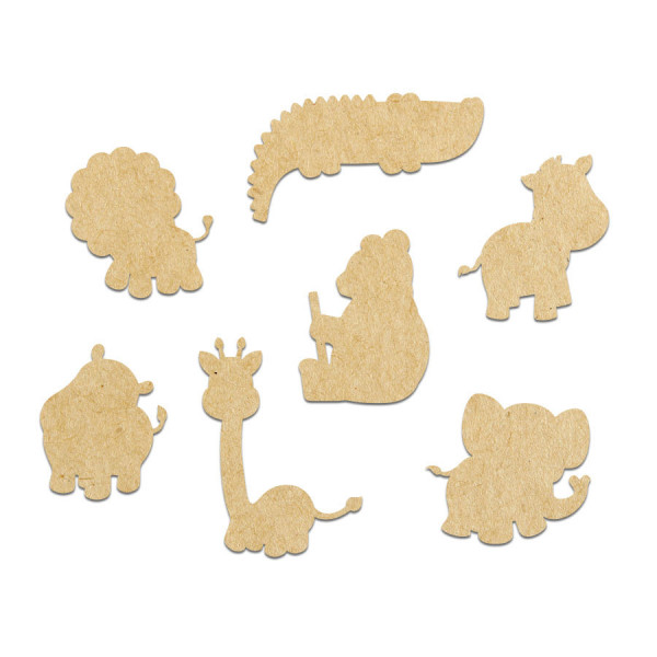 Lot animaux mignons Sauvage 7 pcs