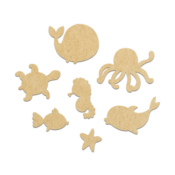 Lot animaux mignons Marin 7 pcs