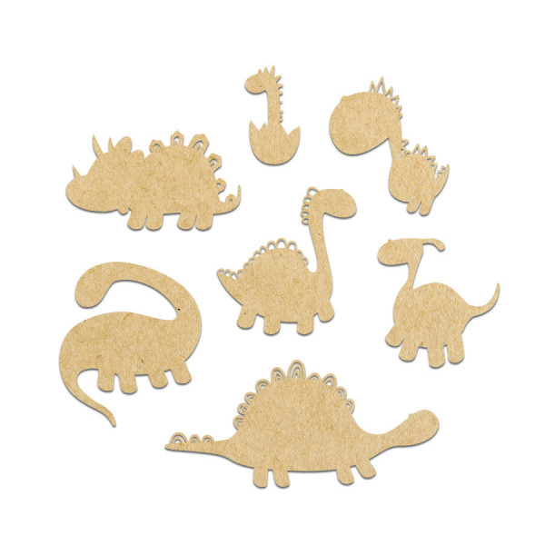 Lot animaux mignons Préhistorique 7 pcs