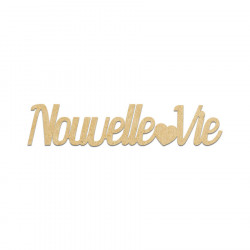 Nouvelle vie 8,3 x 1,7 cm