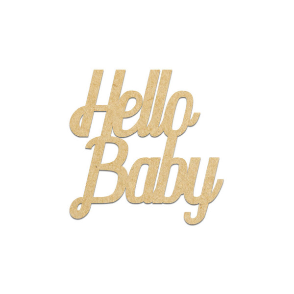 Hello baby 3,9 x 3,9 cm