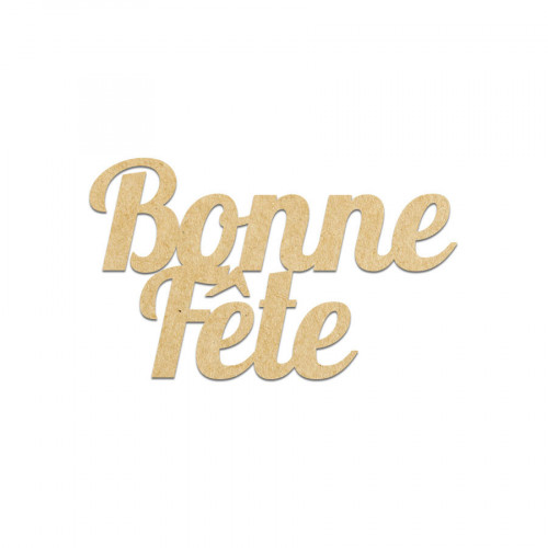 Bonne fête 5 x 3 cm