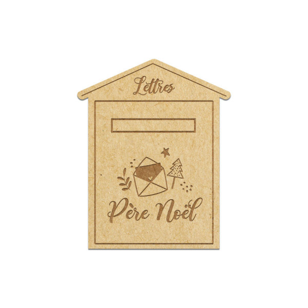 Boîte aux lettres du Père Noël 3,6 x 4,5 cm