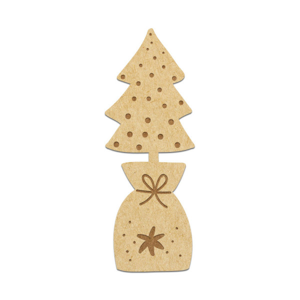 Sapin de Noël 2,5 x 7 cm