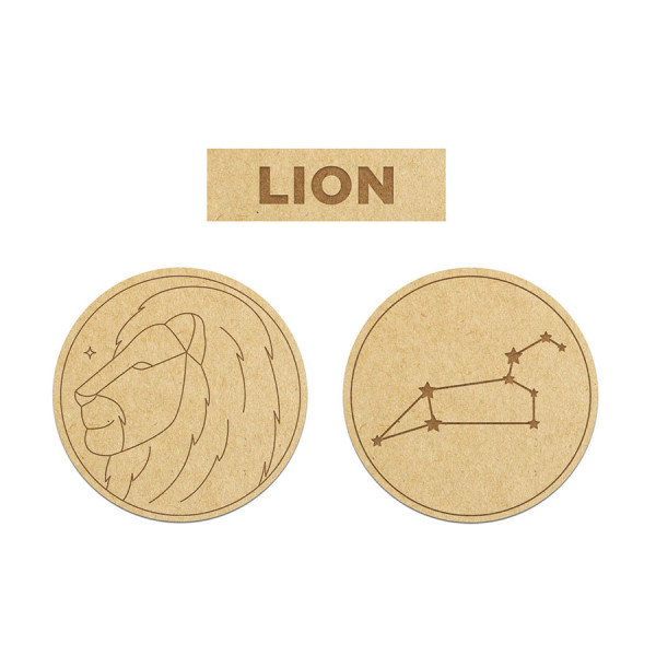 Astrologie Lion 3 pcs