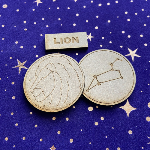 Astrologie Lion 3 pcs