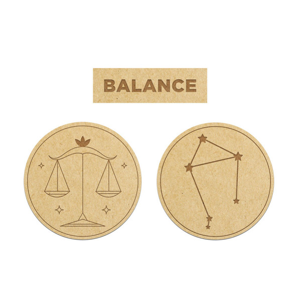 Astrologie Balance 3 pcs