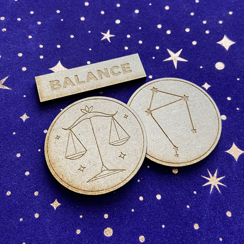 Astrologie Balance 3 pcs