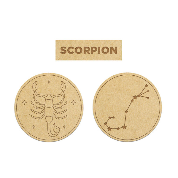 Astrologie Scorpion 3 pcs