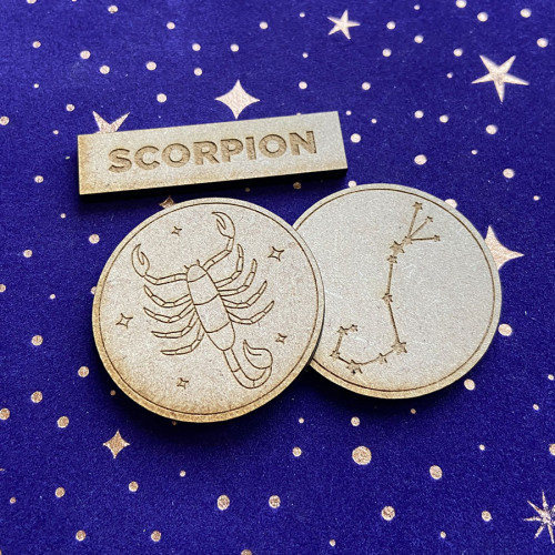 Astrologie Scorpion 3 pcs