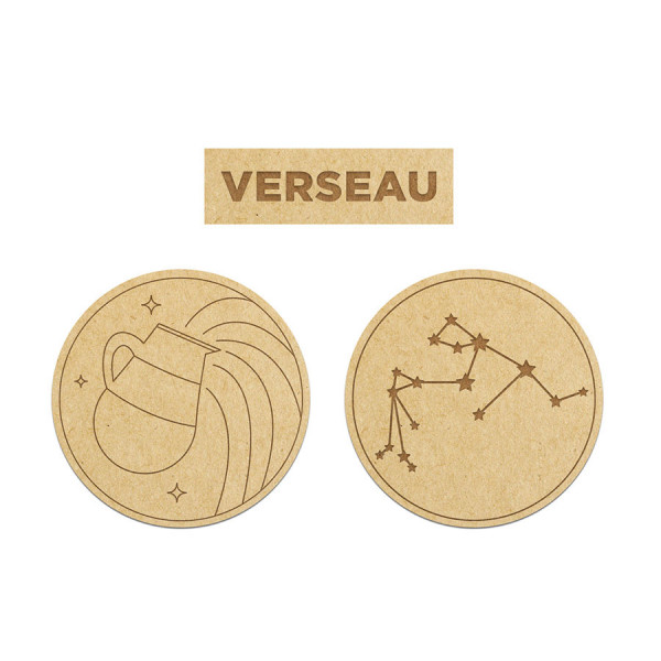 Astrologie Verseau 3 pcs