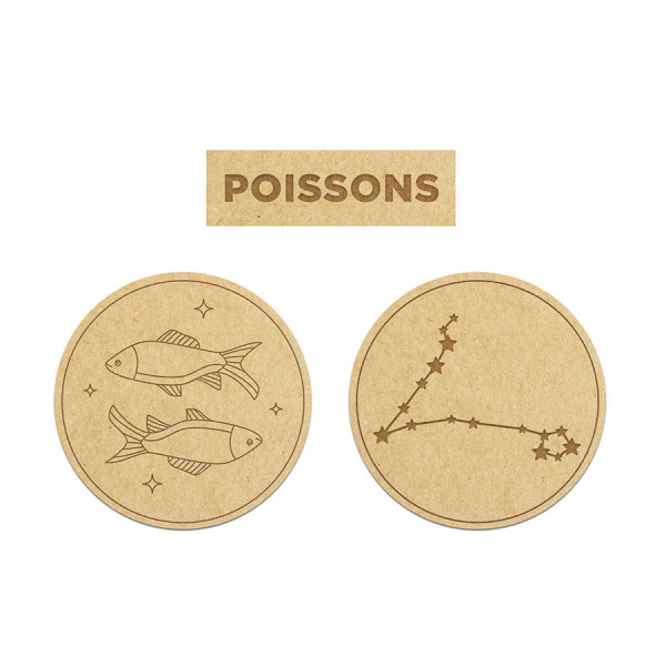 Astrologie Poisson 3 pcs