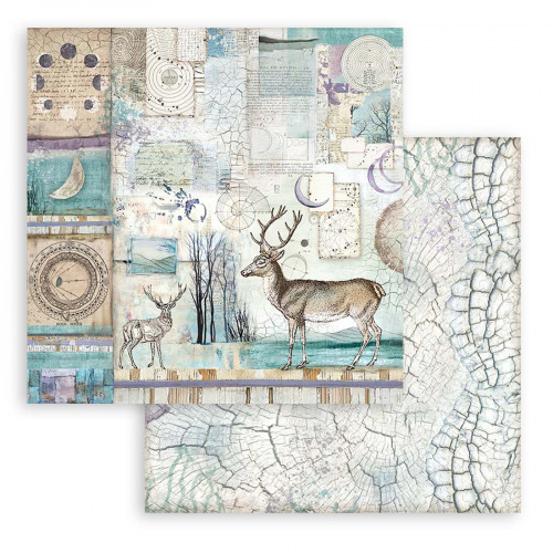 Bloc de Papier Double Face 30.5 x 30.5 cm Cosmos Infinity