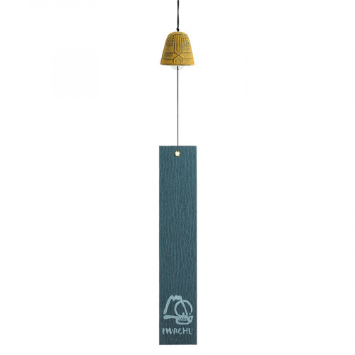 Cloche Feng Shui Furin Iwachu jaune 4,5 cm