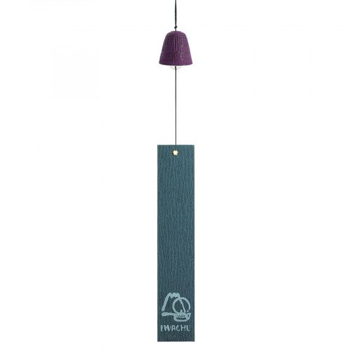 Cloche Feng Shui Furin Iwachu pourpre 4,5 cm