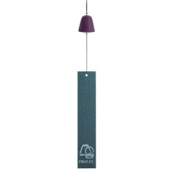 Cloche Feng Shui Furin Iwachu pourpre 4,5 cm