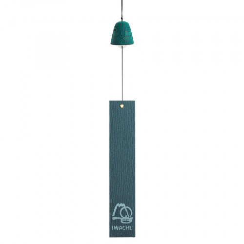 Cloche Feng Shui Furin Iwachu turquoise 4,5 cm