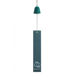 Cloche Feng Shui Furin Iwachu turquoise 4,5 cm