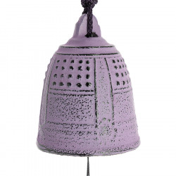 Cloche Feng Shui Furin Iwachu lavande 5,5 cm