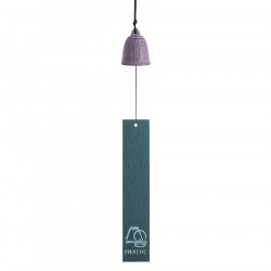 Cloche Feng Shui Furin Iwachu lavande 5,5 cm