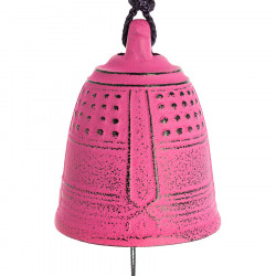 Cloche Feng Shui Furin Iwachu rose 5,5 cm