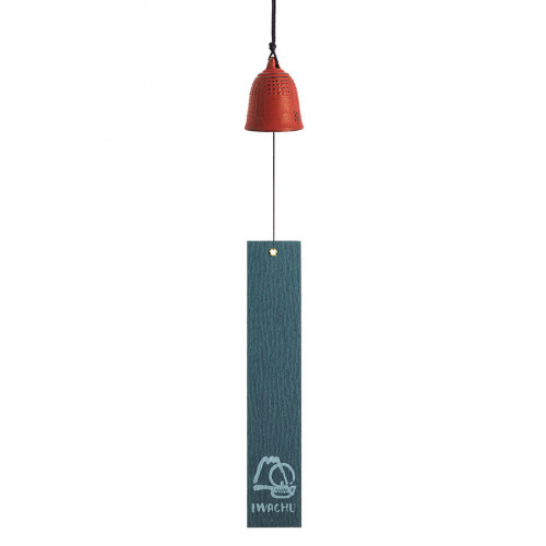 Cloche Feng Shui Furin Iwachu rouge 5,5 cm