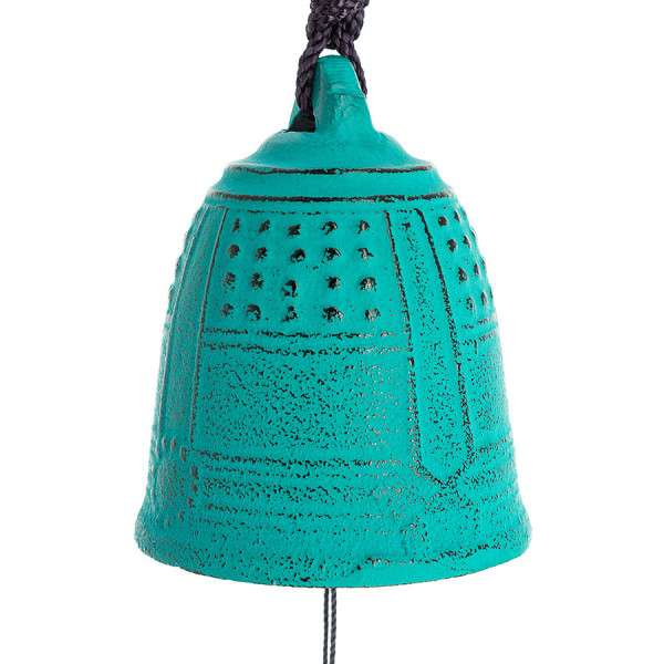 Cloche Feng Shui Furin Iwachu turquoise 5,5 cm