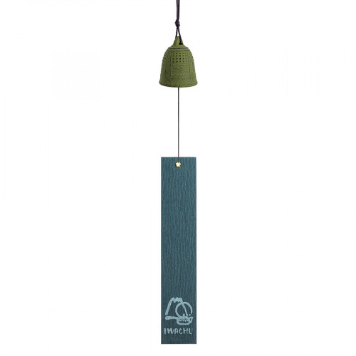 Cloche Feng Shui Furin Iwachu verte 5,5 cm
