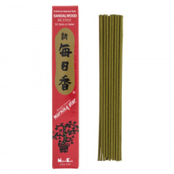 Encens Morning Star Santal 50 bâtonnets