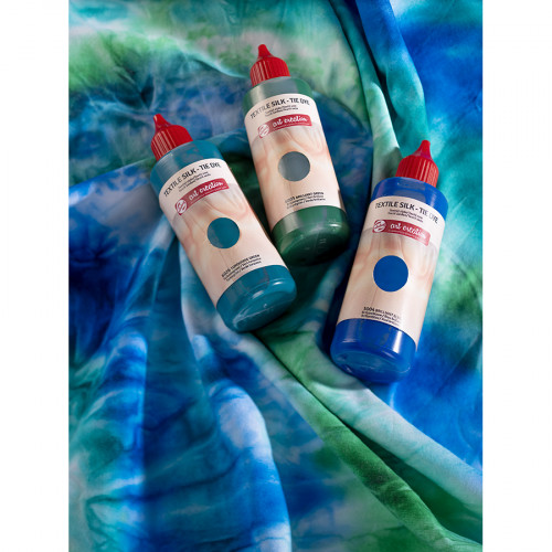 Teinture Soie Tie & Dye 3 x 85 ml Set Bleu