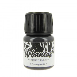 Peinture Custom Cuir 30 ml Couleurs basiques n°17 Gris ombre 1