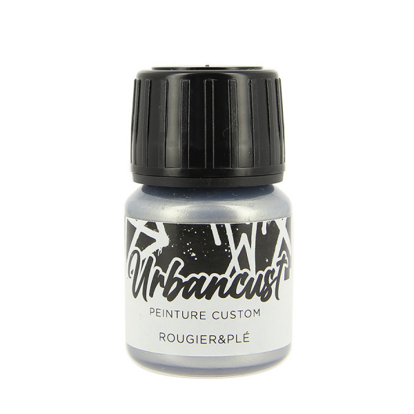 Peinture Custom Cuir 30 ml Couleurs métalliques n°37 Argent