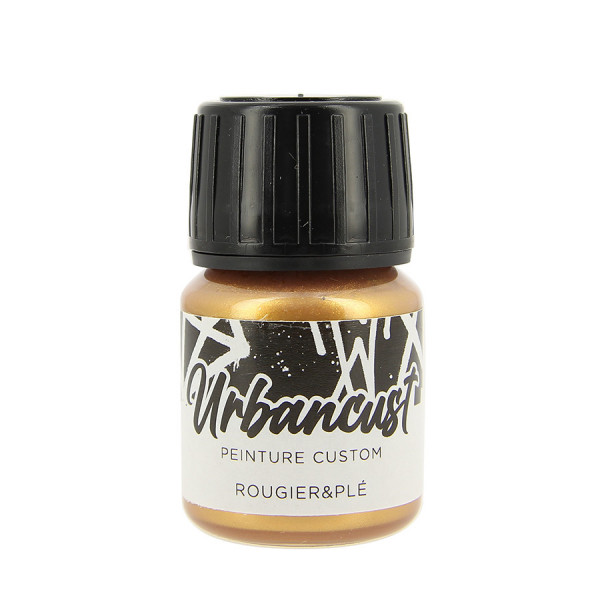 Peinture Custom Cuir 30 ml Couleurs métalliques n°38 Or