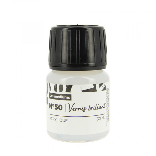 Vernis Peinture Acrylique 50 Ml Vernis Acrylique Mat, Vernis Pour Peinture