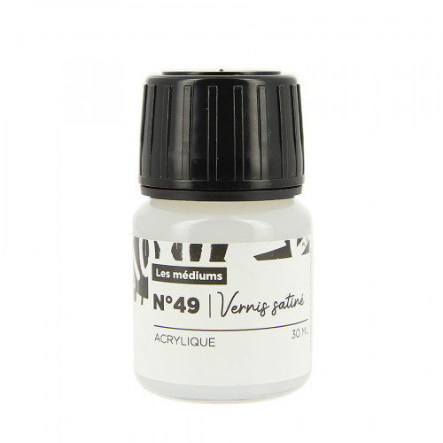 Vernis protecteur peinture Custom Cuir 30 ml Satin