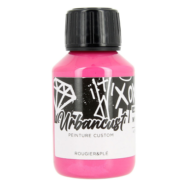 Peinture Custom Cuir 100 ml Couleurs basiques n°6 Magenta (rouge primaire)