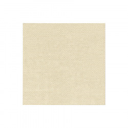 Toile à broder Aïda 8 pts/cm 20 ct 48 x 53 cm Sable blanc