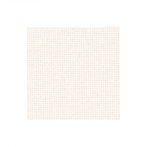 Toile à broder Aïda 5.4 pts/cm 14 ct 48 x 53 cm Écru