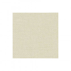 Toile à broder Aïda 5.4 pts/cm 14 ct 48 x 53 cm Beige