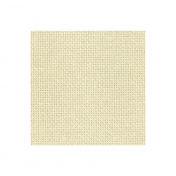 Toile à broder Aïda 7 pts/cm 18 ct 48 x 53 cm Sable blanc