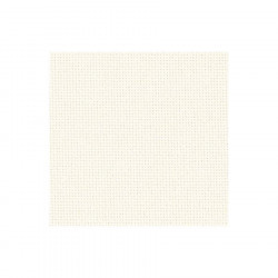 Toile à broder Lugana 10 fils/cm 25 ct 48 x68 cm Écru