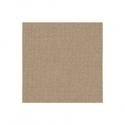 Toile à broder Lugana 10 fils/cm 25 ct 48 x68 cm Marron clair
