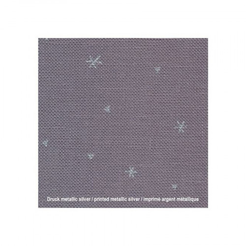 Toile à broder Belfast 12.6 fils/cm 32 ct 48 x68 cm Gris Sparkle